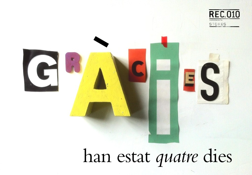 GRÀCIES, GRÀCIES, han estat