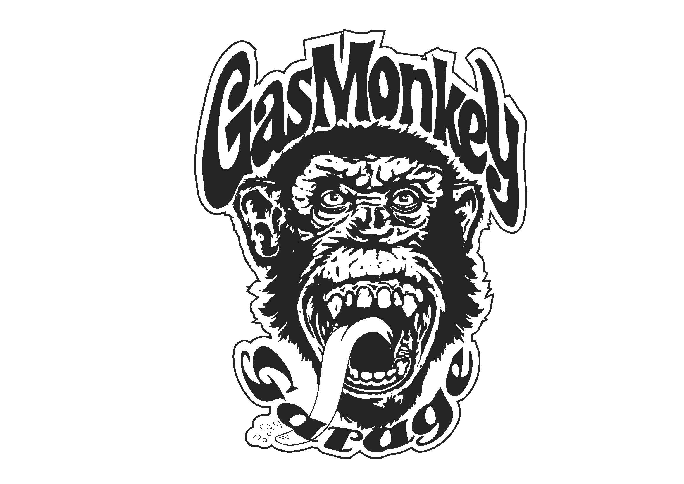 Gas Monkey - logo - REC.0 Experimental Stores